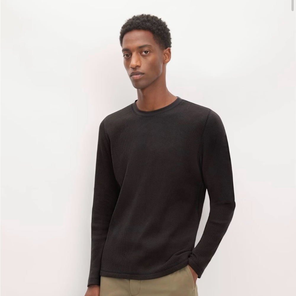 Everlane Men’s The Waffle Long-Sleeve Crew